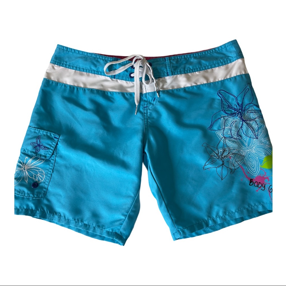 Body Glove Women’s Teal/Floral Board Shorts